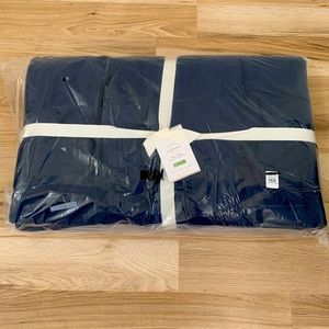 Pottery Barn Cozy Blanket King/Cal King - Navy
